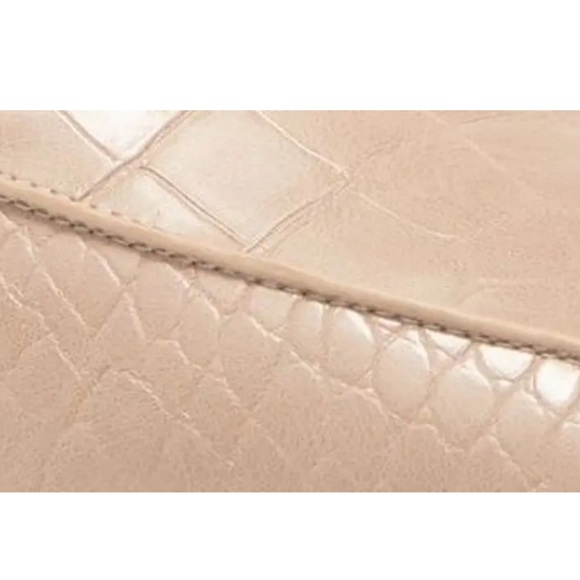 Vinny Pointed Toe Croc-Embossed Leather Loafer | Jeffrey Campbell - Picture 5 of 5